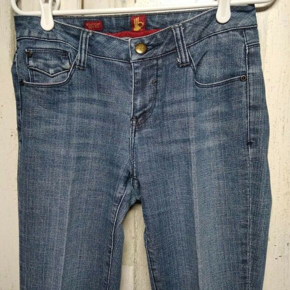Ooh La La Sasson Boot Cut Boogie Jeans Women’s Size 4 Blue Denim Medium … - Picture 5 of 9